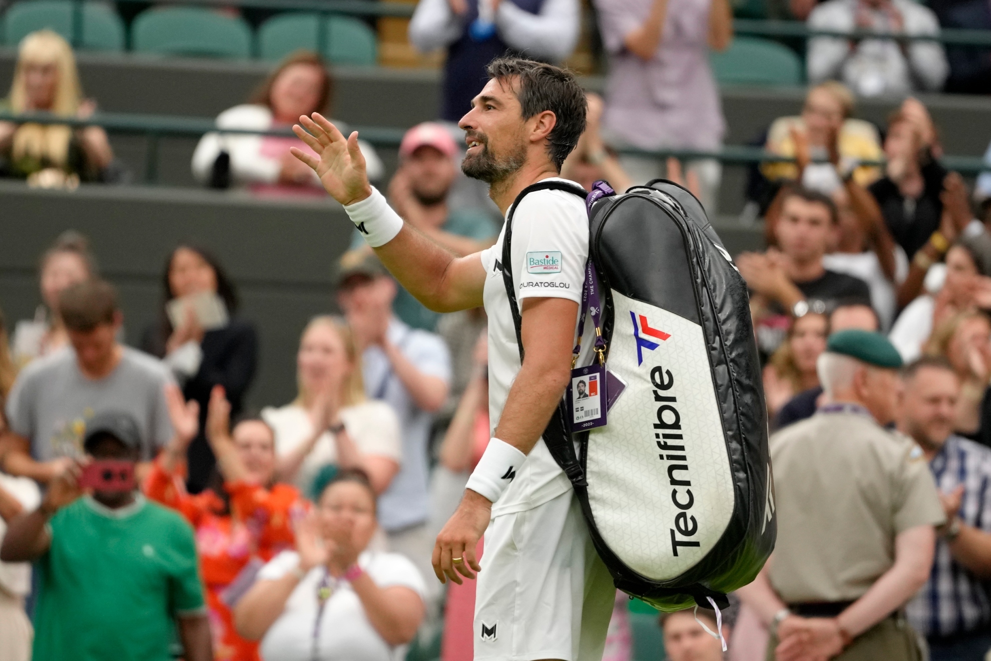 Jeremy Chardy quitte la piste après avoir perdu contre Alcaraz à Wimbledon