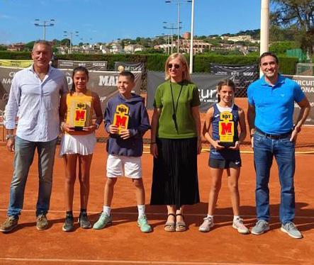 Champions et finalistes moins de 12 ans