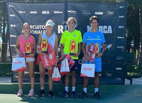 Champions et finalistes moins de 16 ans