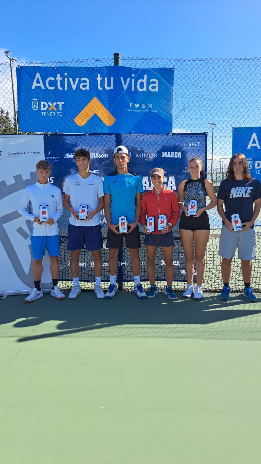 Champions et finalistes cadets et juniors