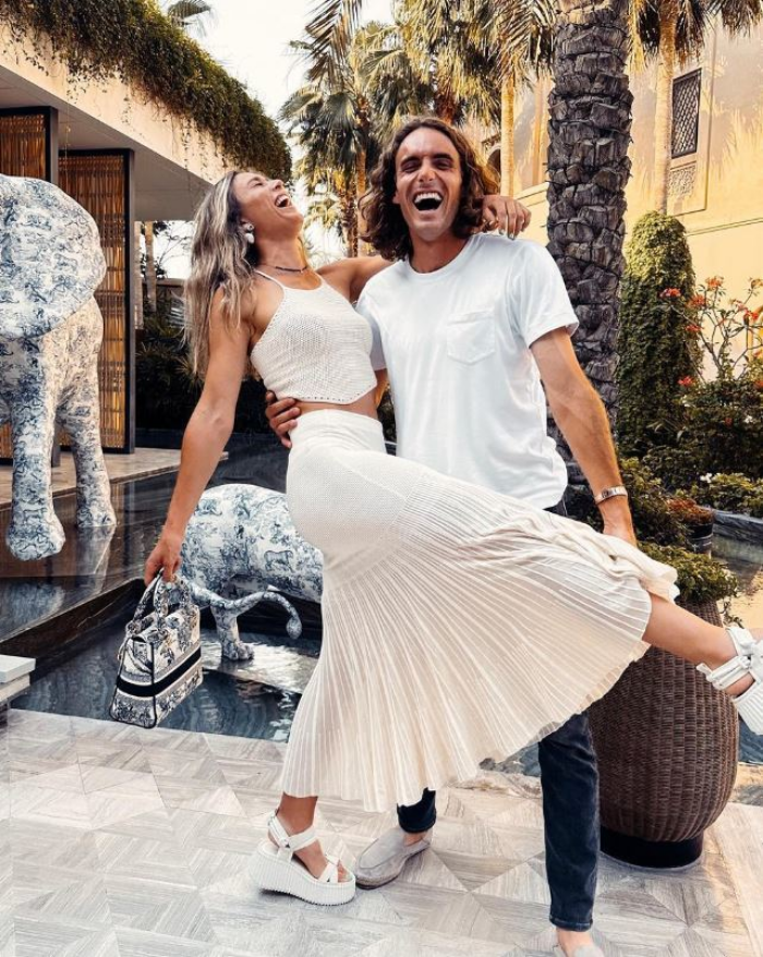 Paula Badosa clarifie sa discussion en pleine partie : "Ce n'était pas avec Stefanos Tsitsipas)"