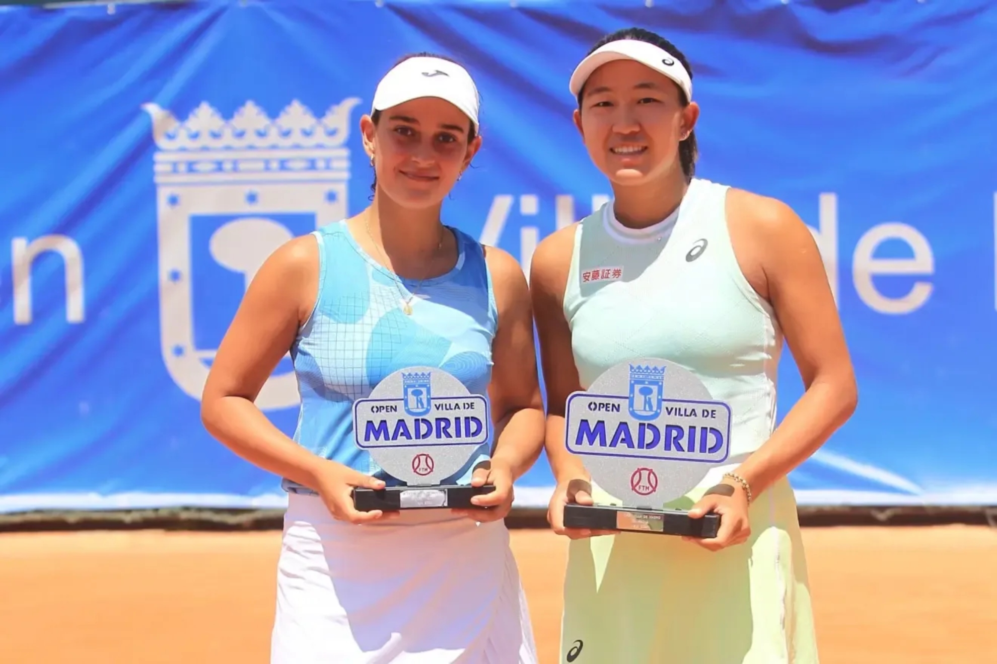 Villa ouverte de Madrid 2024. Leyre Romero et Moyuka Uchijima.