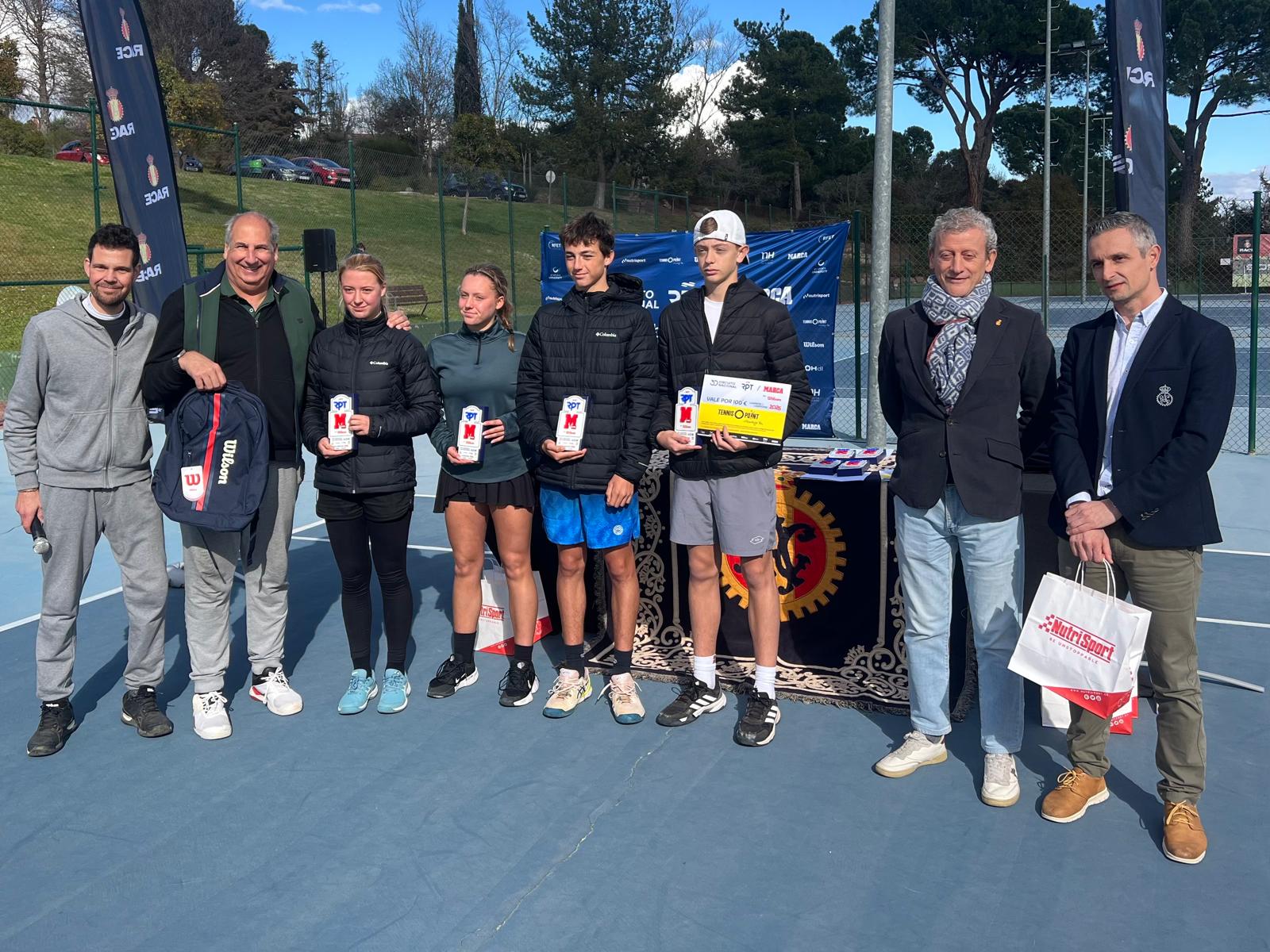 Champions et finalistes de Sub16 - Cadet au RPT RPT Club - par Wilson Brand