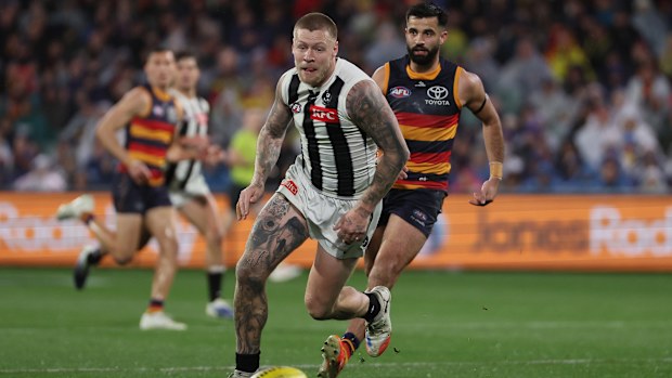 Jordan de Goey des Magpies.