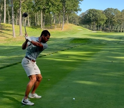 Alcaraz joue le golf mercredi dernier