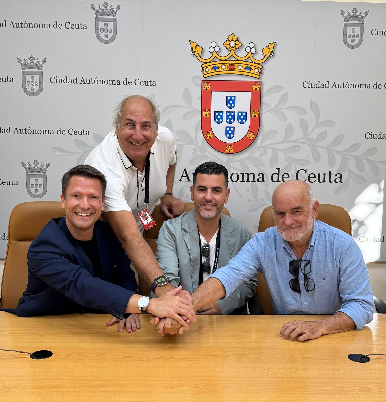 Jordi Tamayo, Luis Mediero, Yasin Harrus et Paco Vicent