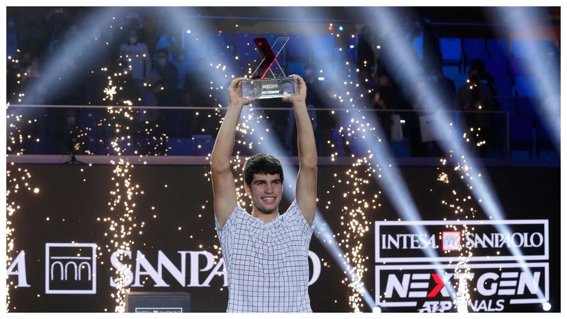 Alcaraz, champion du Masters 'Next Gen' de Milan