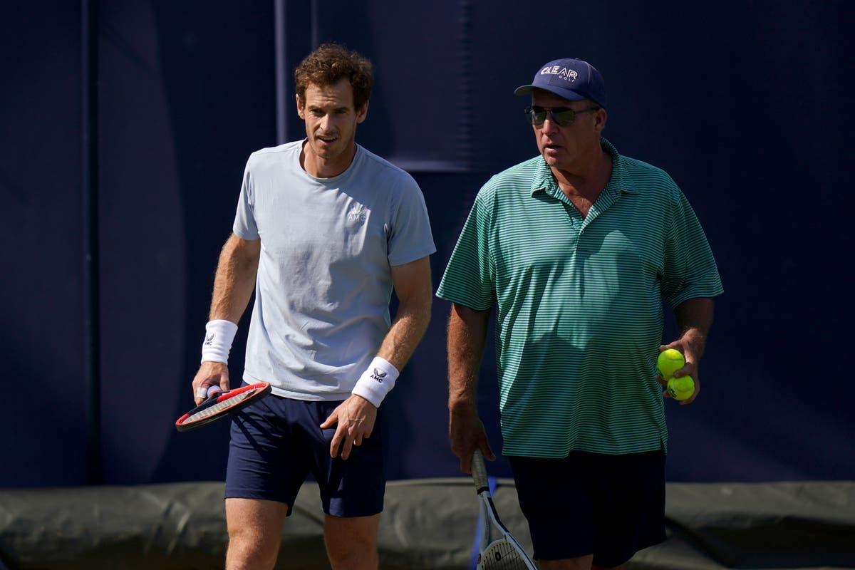 Murray, avec Ivan Lendl.