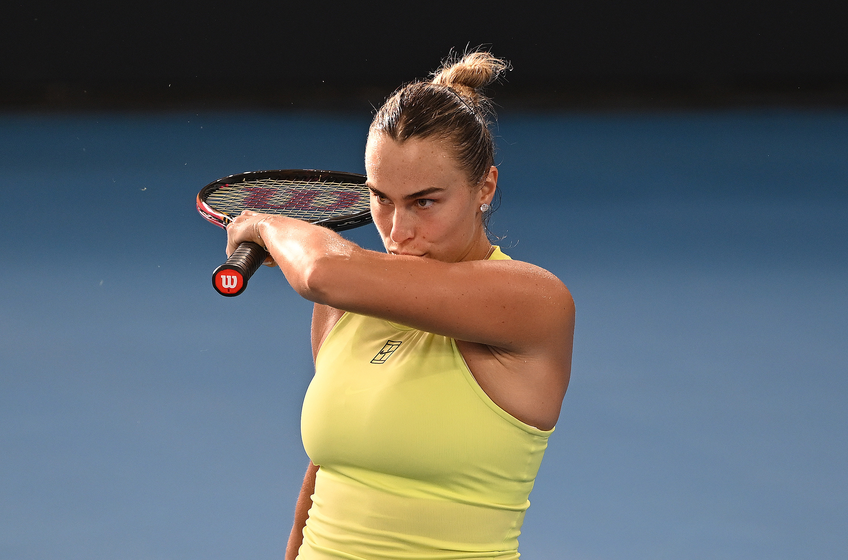 Sabalenka révèle les kilos qu'elle a pris en seulement deux semaines des séries éliminatoires : "Cela ne me dérange pas"