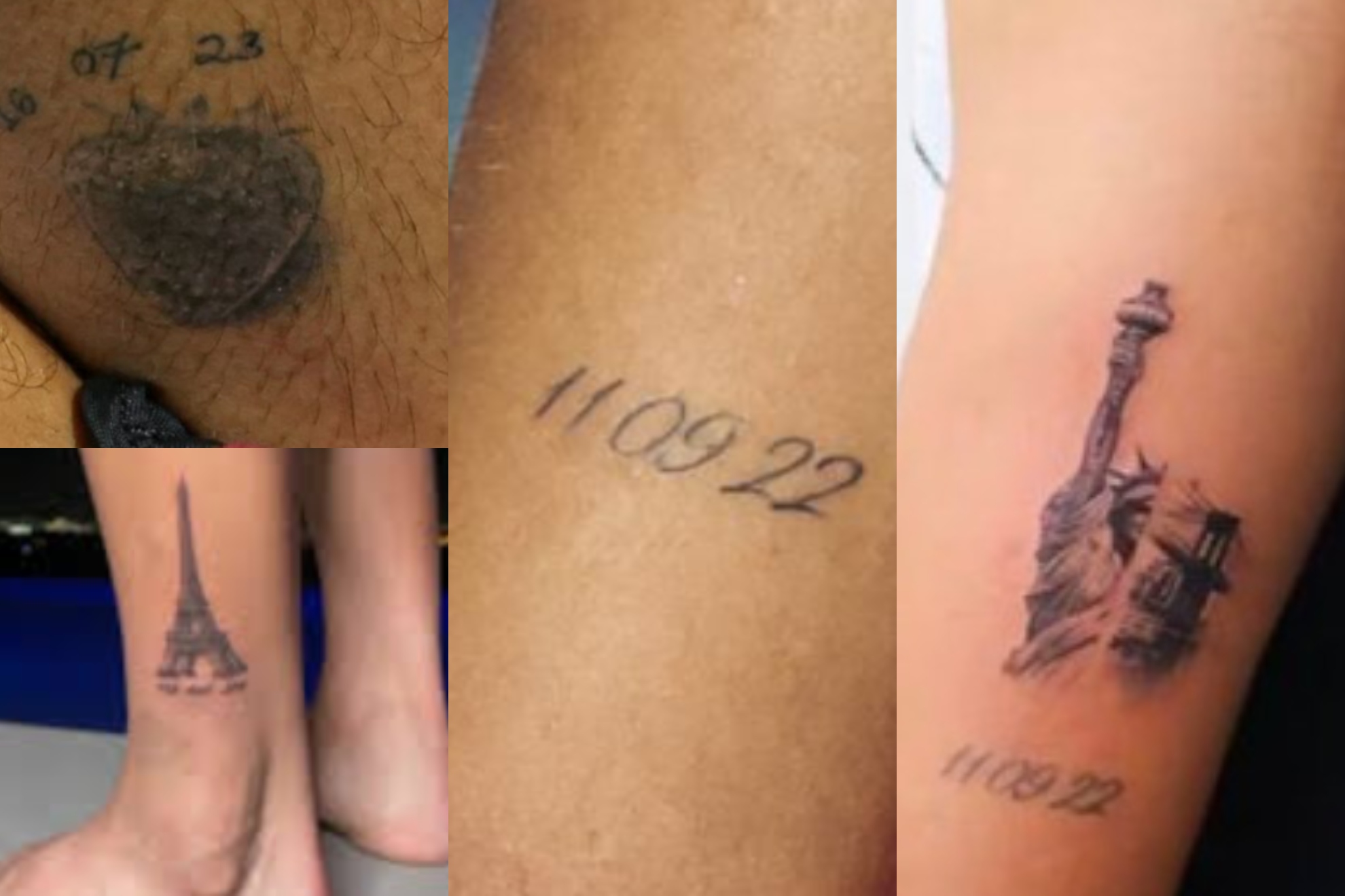 Les tatouages ​​de Carlitos.