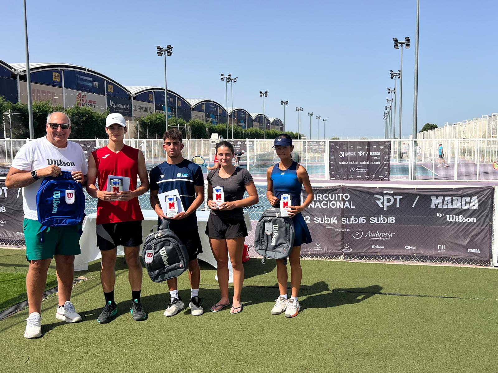 Champions et finalistes moins de 18 ans