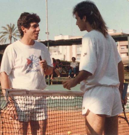 Campo avec André Agassi