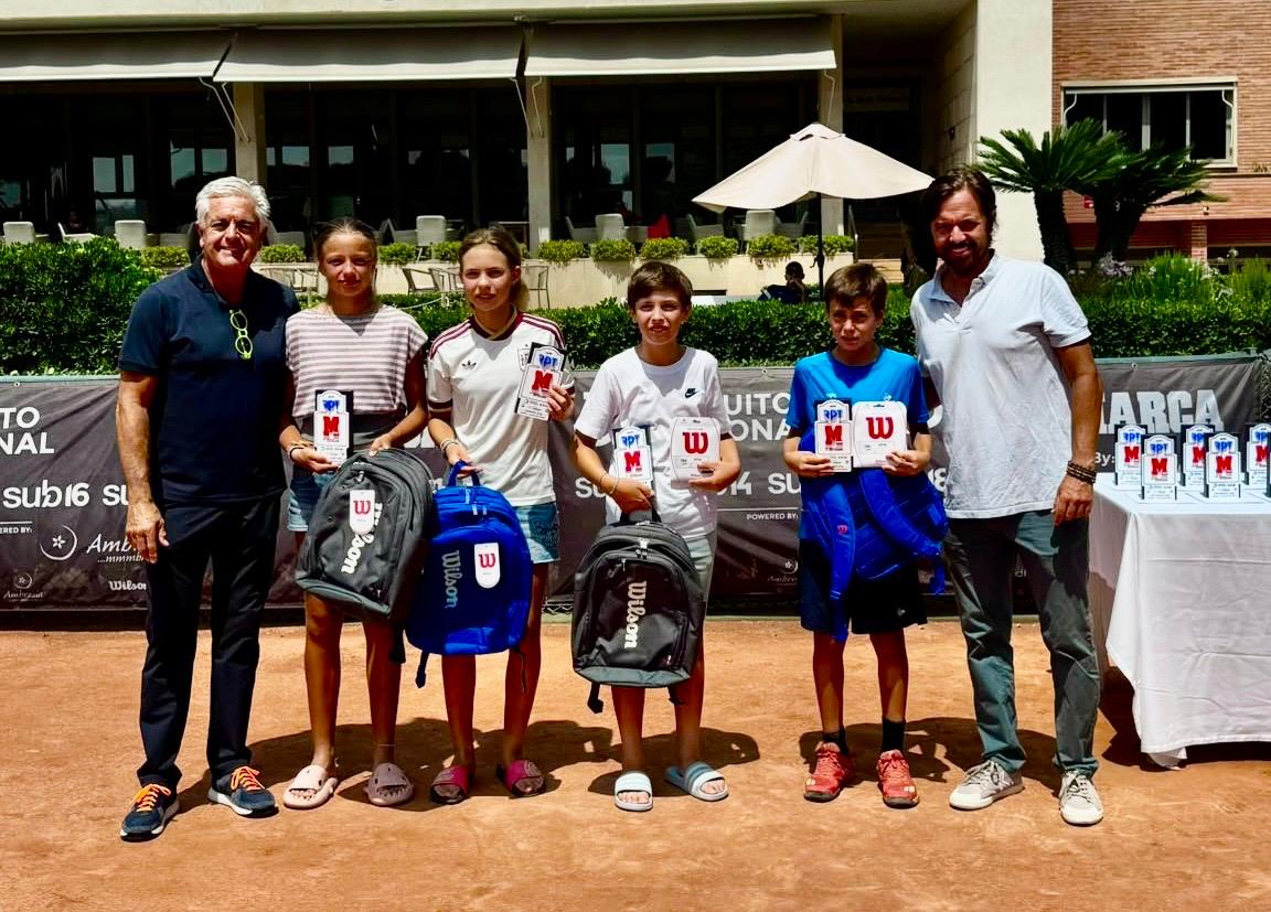 Champions et finalistes moins de 12 ans